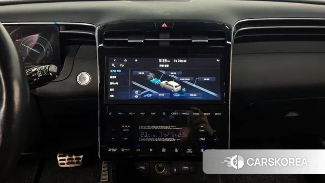 Hyundai Tucson Hybrid (NX4) 2021 Серый из Кореи, фото 6