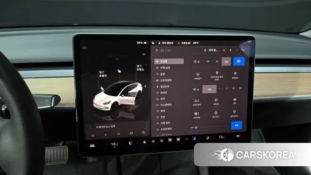 Tesla Model 3 2022 Синий из Кореи, фото 6