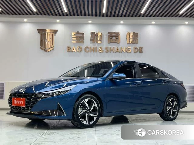 Hyundai Elantra 2022 Синий из Китая, фото 6