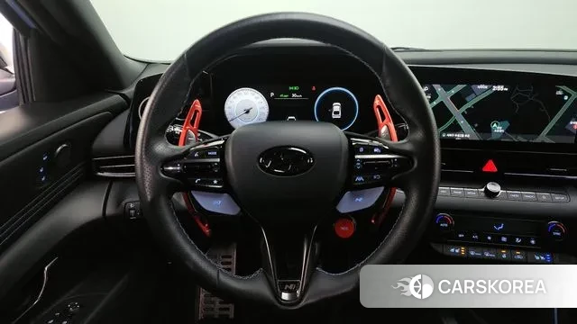 Hyundai Avante (CN7) 2022 Синий из Кореи, фото 6