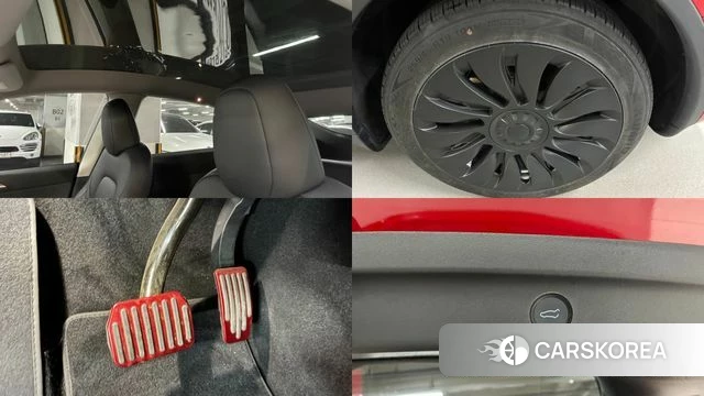 Tesla Model Y 2023 Красный из Кореи, фото 6