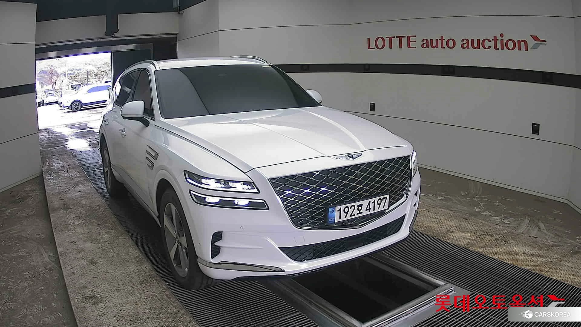 Hyundai GV80 2022 Uyuni White из Кореи, фото 6