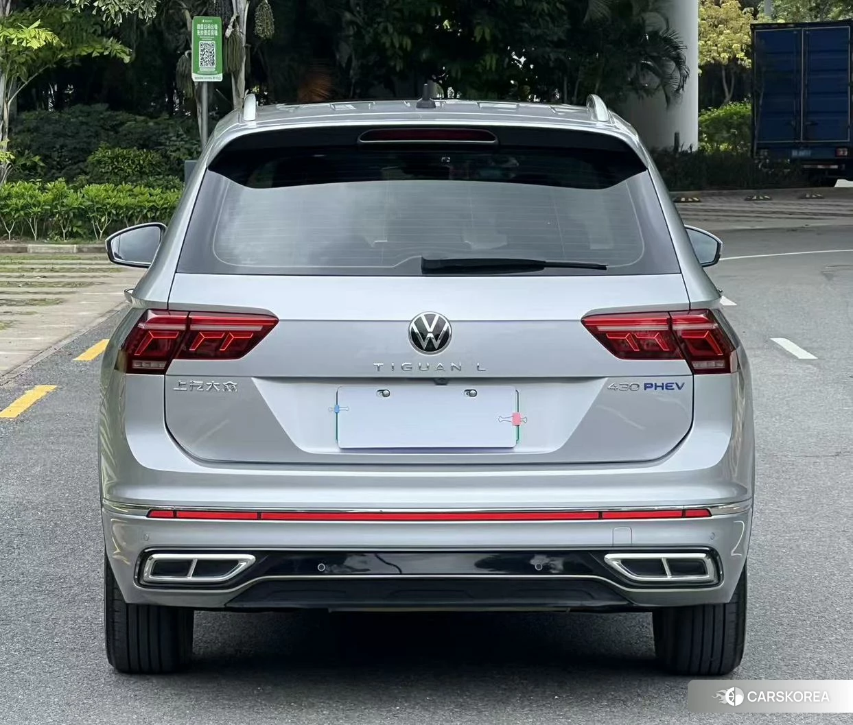 Volkswagen Tiguan L PHEV 2021 Серебристо-серый из Китая, фото 6