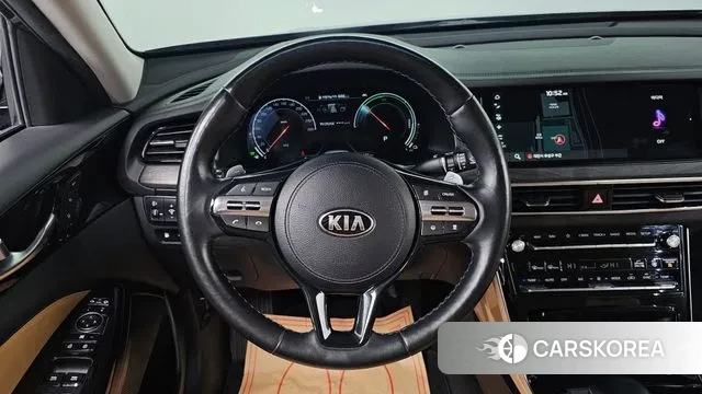 Kia K7 Premier Hybrid 2021 Черный из Кореи, фото 6