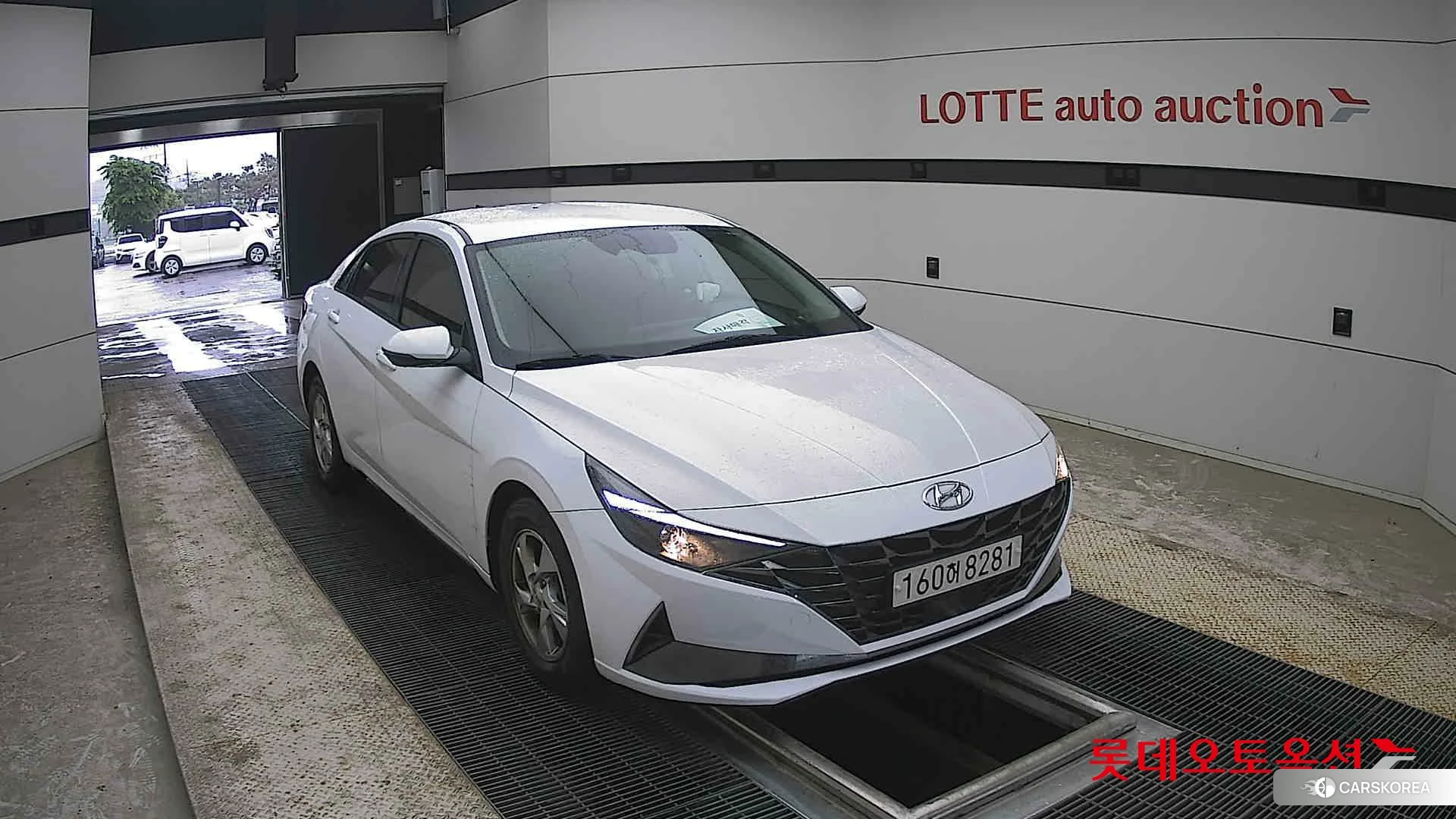 Hyundai Avante 2021 Polar White из Кореи, фото 6