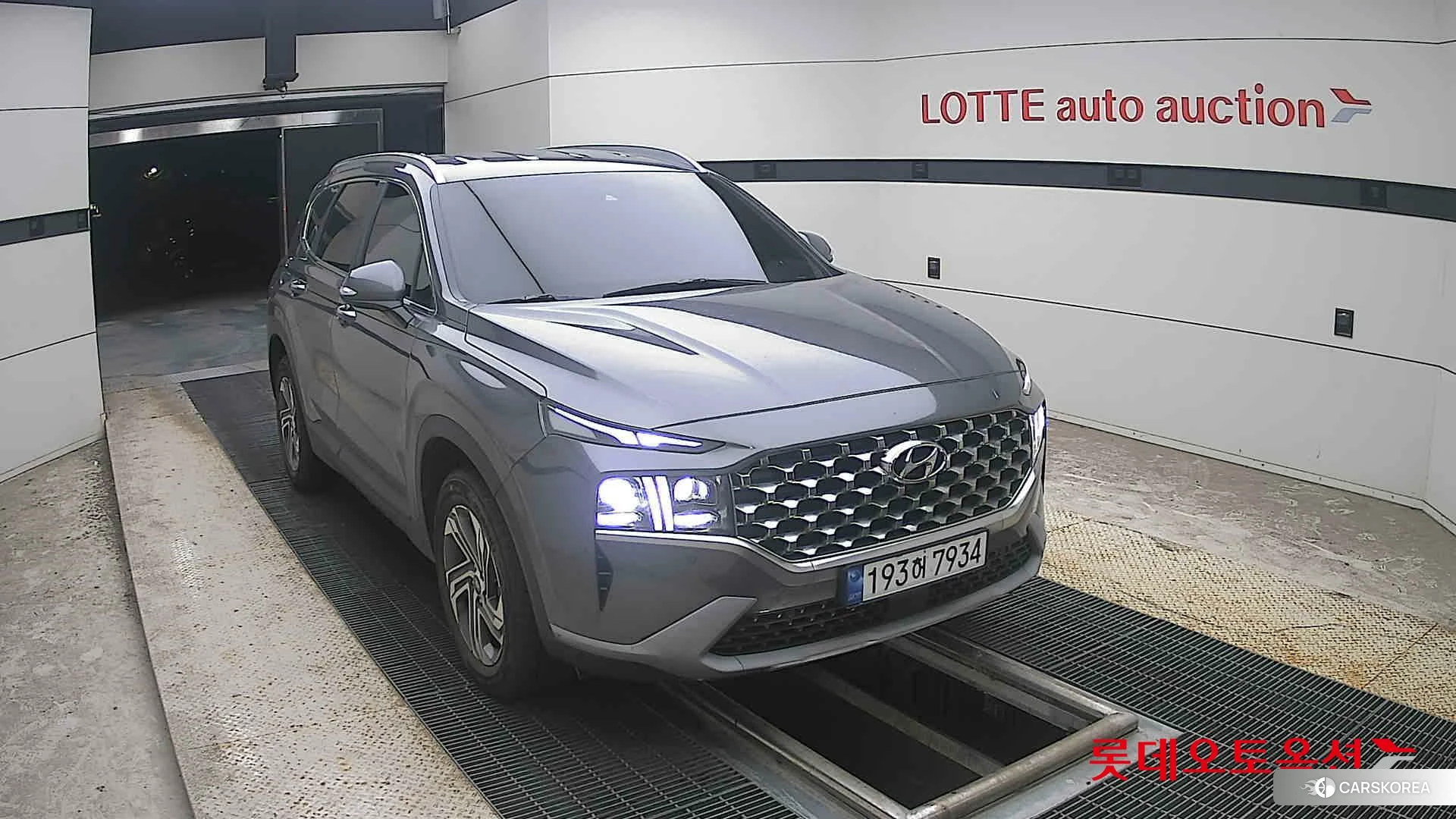Hyundai Santa Fe 2022 Magnetic Grey Metallic из Кореи, фото 6