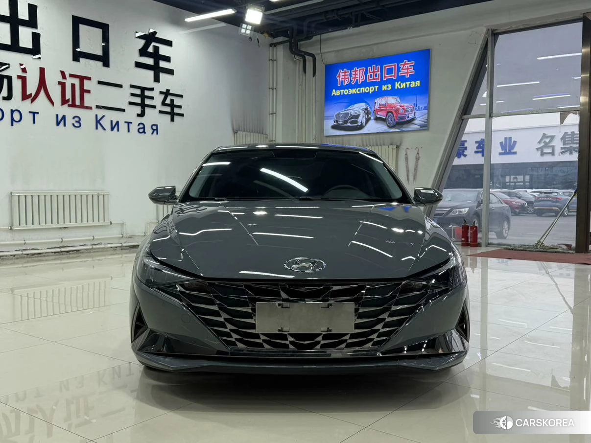 Hyundai Elantra 2022 Темно-серый из Китая, фото 6