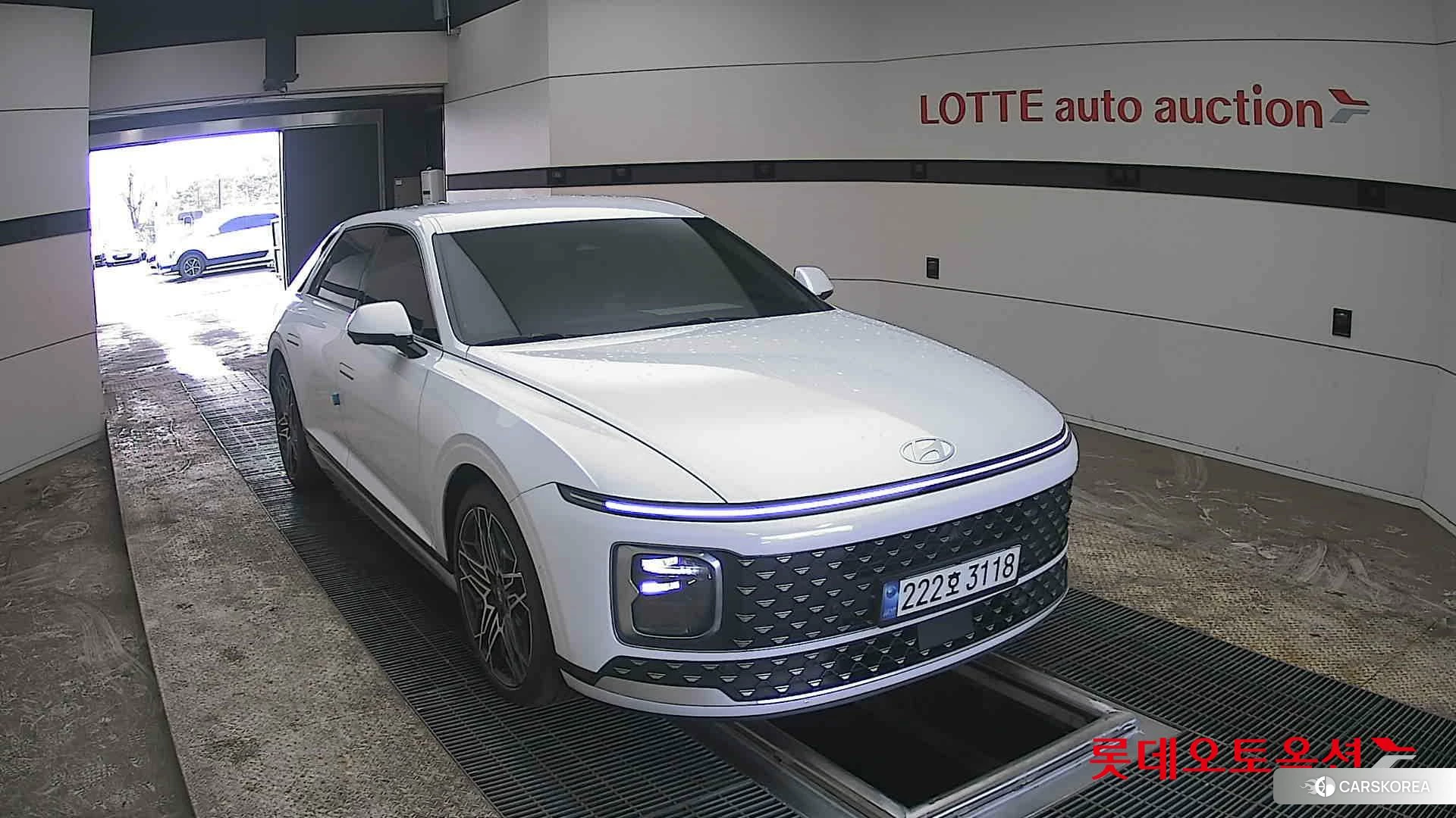 Hyundai Grandeur Hybrid 2024 Serenity White Pearl из Кореи, фото 6