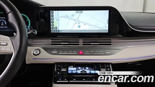 Hyundai The New Grandeur IG Hybrid 2021 Черный из Кореи, фото 6