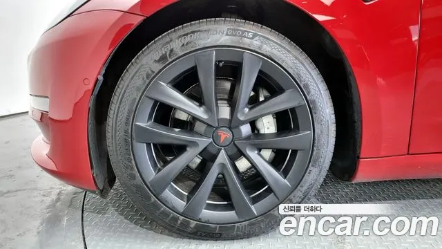 Tesla Model 3 2021 Красный из Кореи, фото 6