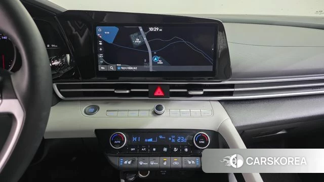 Hyundai Avante (CN7) 2021 Серебристо-серый из Кореи, фото 6