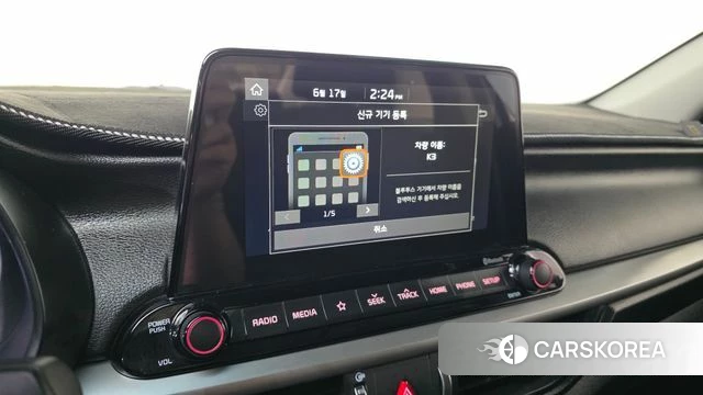 Kia Come New K3 2019 Синий из Кореи, фото 6