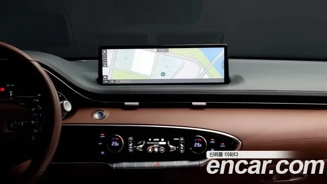 Genesis GV70 2022 Синий из Кореи, фото 6