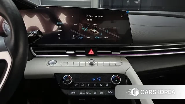 Hyundai Avante Hybrid (CN7) 2022 Красный из Кореи, фото 6