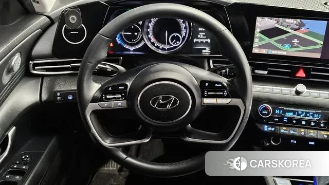 Hyundai Avante Hybrid (CN7) 2021 Серый из Кореи, фото 6