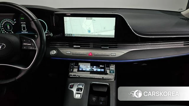 Hyundai The New Grandeur IG Hybrid 2021 Черный из Кореи, фото 6