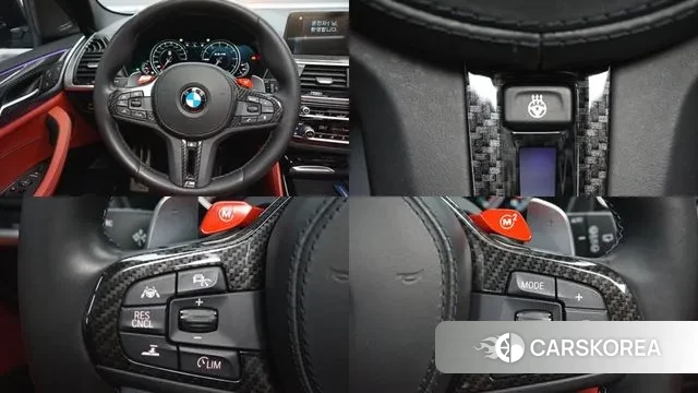 BMW X3M (G01) 2020 Синий из Кореи, фото 6