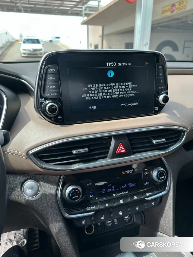 Hyundai Santa Fe TM 2018 Серебристо-серый из Кореи, фото 6