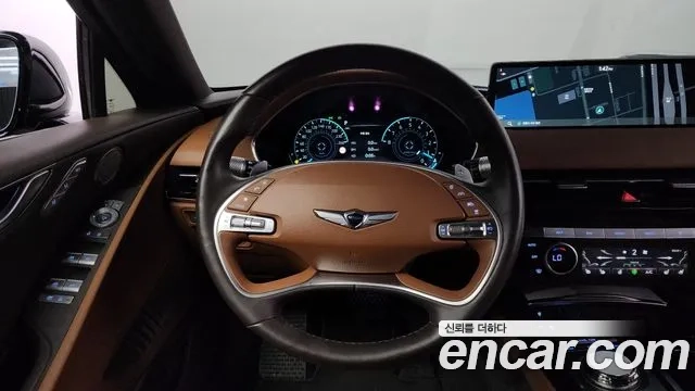 Genesis G80 (RG3) 2023 Черный из Кореи, фото 6