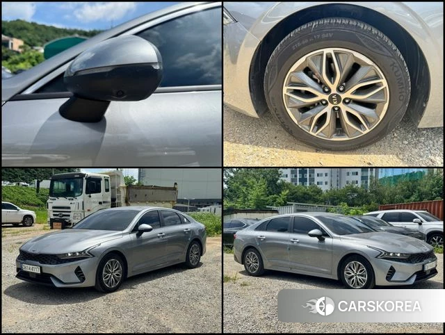 Kia K5 Hybrid 3rd Generation 2021 Серебристо-серый из Кореи, фото 6
