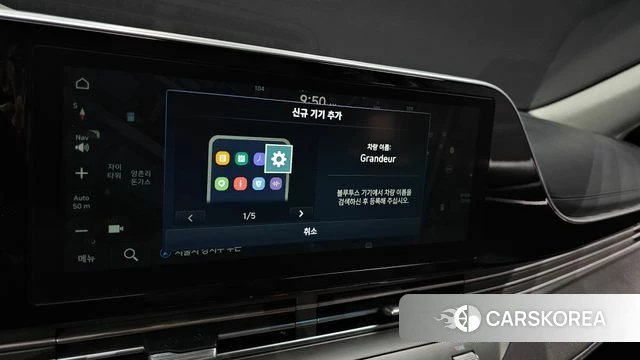 Hyundai The New Grandeur IG 2021 Черный из Кореи, фото 6