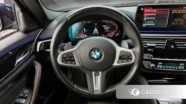 BMW 5 Series (G30) 2022 Черный из Кореи, фото 6