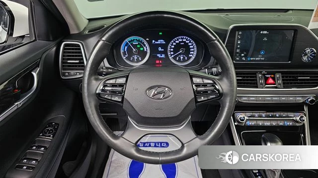 Hyundai Grandeur IG Hybrid 2019 Белый из Кореи, фото 6