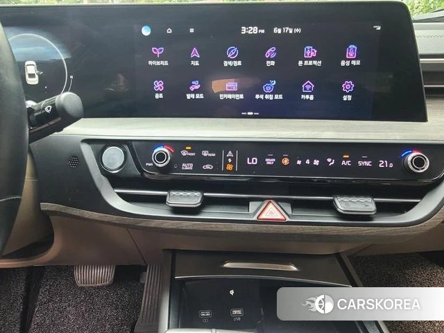 Kia K8 Hybrid 2022 Черный из Кореи, фото 6