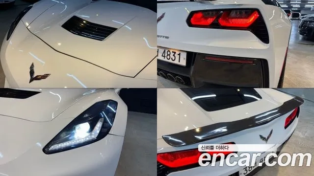 Chevrolet Corvette 2018 Белый из Кореи, фото 6