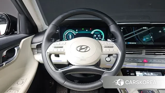 Hyundai The New Grandeur IG Hybrid 2022 Черный из Кореи, фото 6