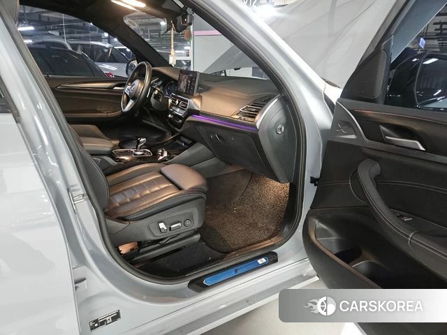 BMW X3 (G01) 2022 Небесно-голубой из Кореи, фото 6