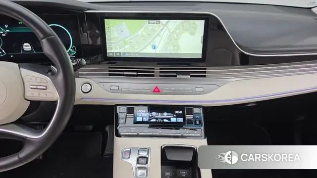 Hyundai The New Grandeur IG Hybrid 2021 Черный из Кореи, фото 6