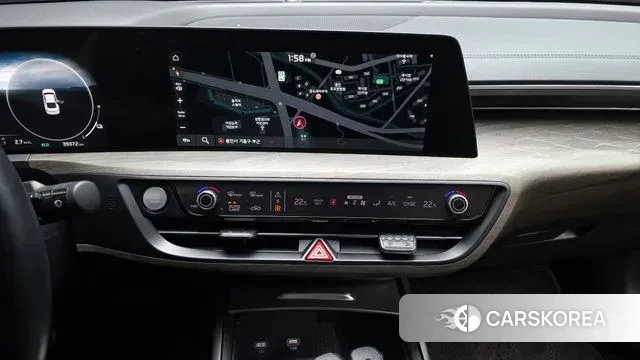 Kia K8 Hybrid 2021 Серебристо-серый из Кореи, фото 6