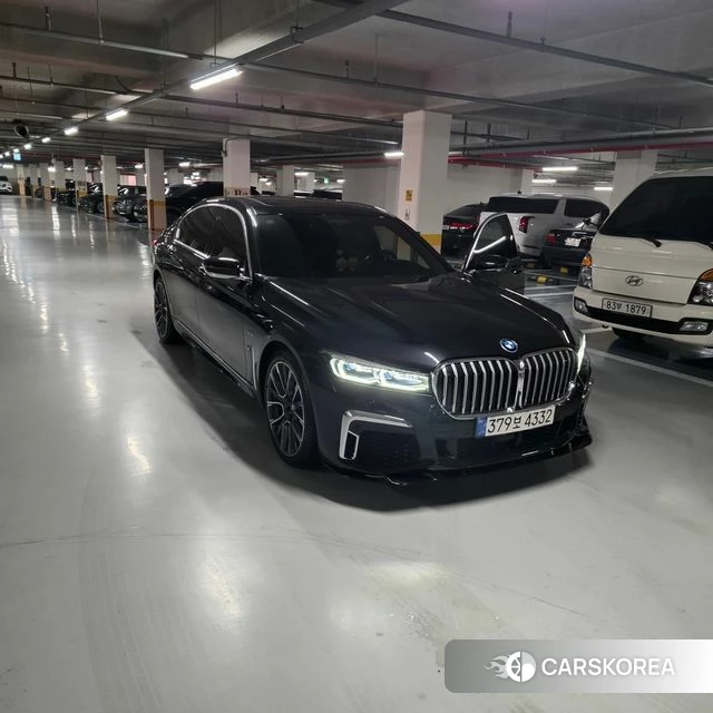 BMW 7 Series (G11) 2022 Черный из Кореи, фото 6
