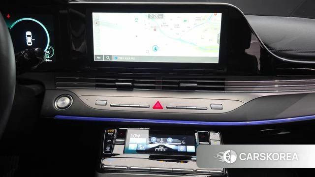 Hyundai The New Grandeur IG Hybrid 2022 Черный из Кореи, фото 6