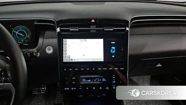 Hyundai Tucson Hybrid (NX4) 2021 Серебряный из Кореи, фото 6