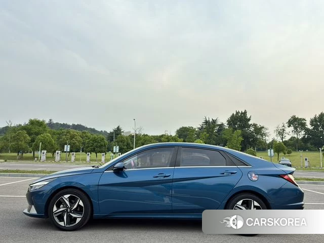 Hyundai Elantra 2021 Синий из Китая, фото 6
