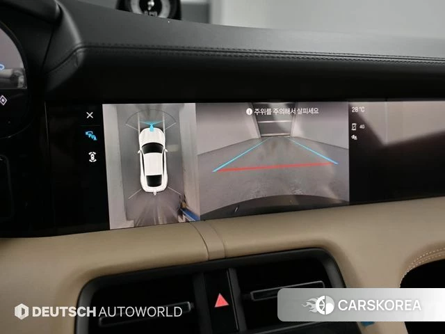 Porsche Taycan 2021 Синий из Кореи, фото 6