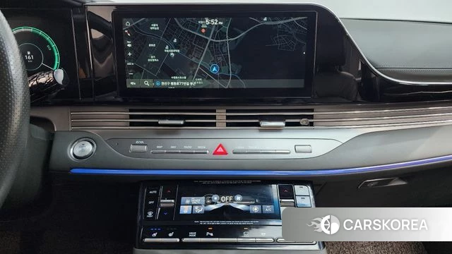 Hyundai The New Grandeur IG Hybrid 2020 Серый из Кореи, фото 6