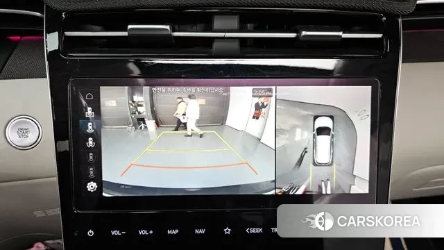 Hyundai Tucson Hybrid (NX4) 2021 Темно-зеленый из Кореи, фото 6