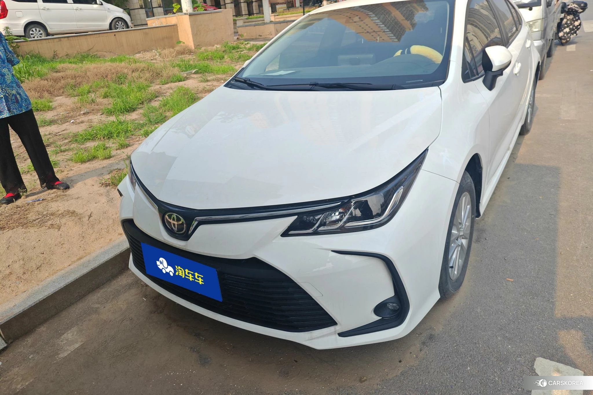 Toyota Corolla 2024 Белый из Китая, фото 6
