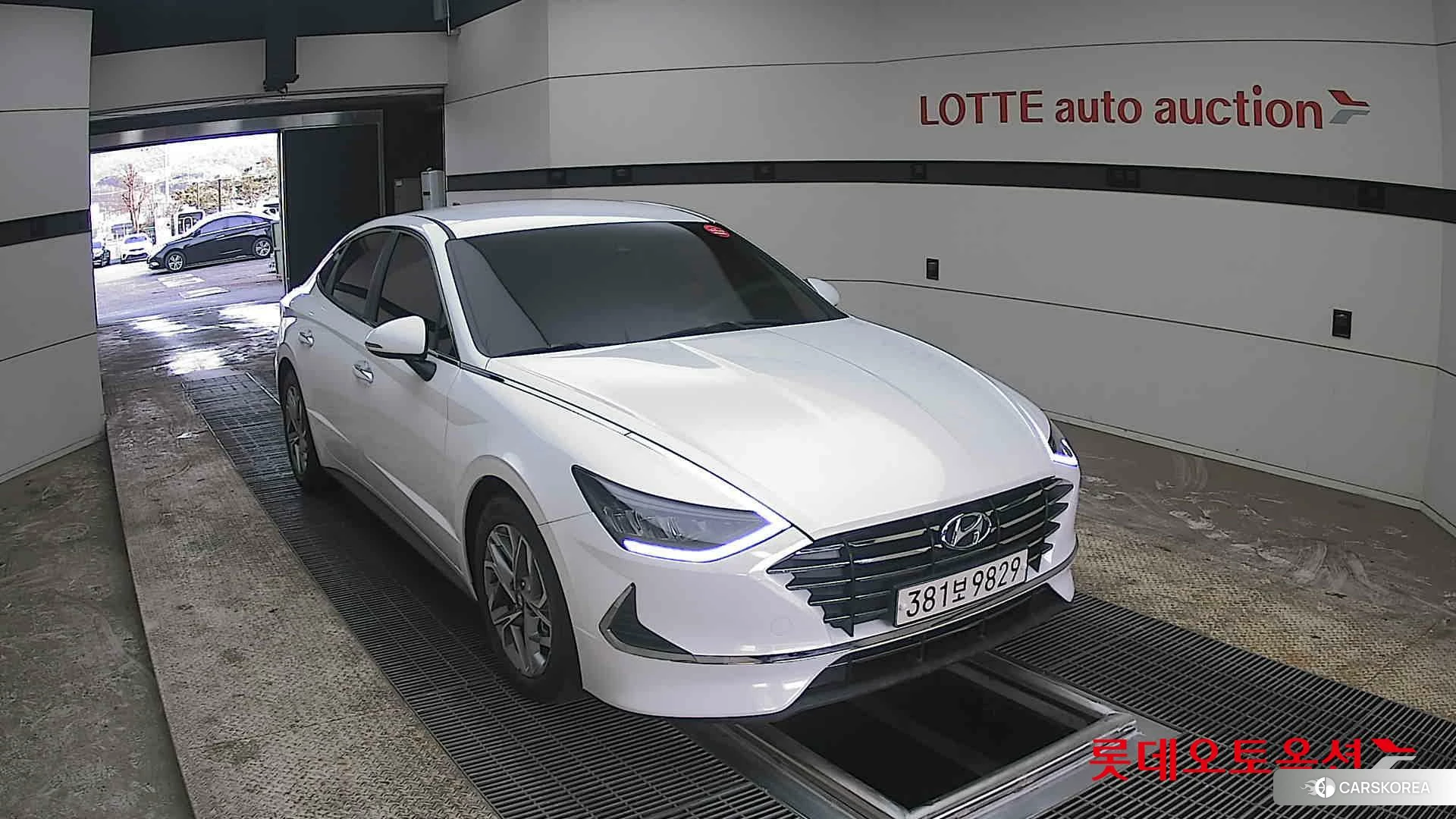 Hyundai Sonata 2021 White cream (optional) из Кореи, фото 6