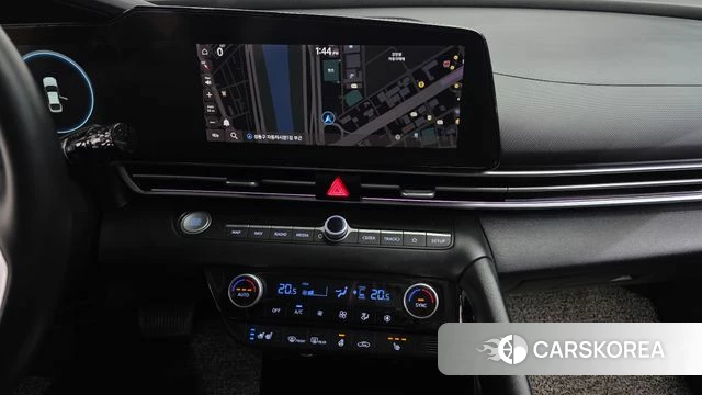 Hyundai Avante Hybrid (CN7) 2021 Белый из Кореи, фото 6