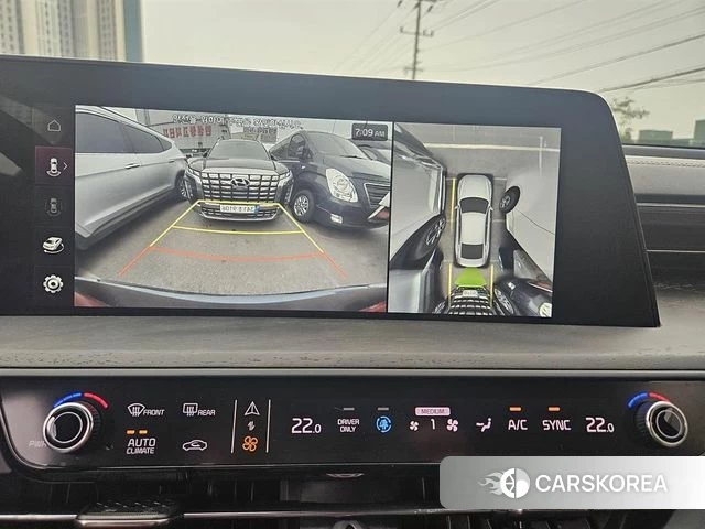 Kia K8 Hybrid 2021 Синий из Кореи, фото 6