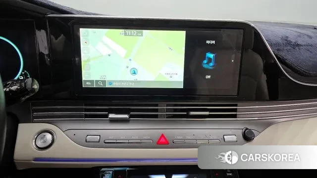 Hyundai The New Grandeur IG Hybrid 2021 Черный из Кореи, фото 6