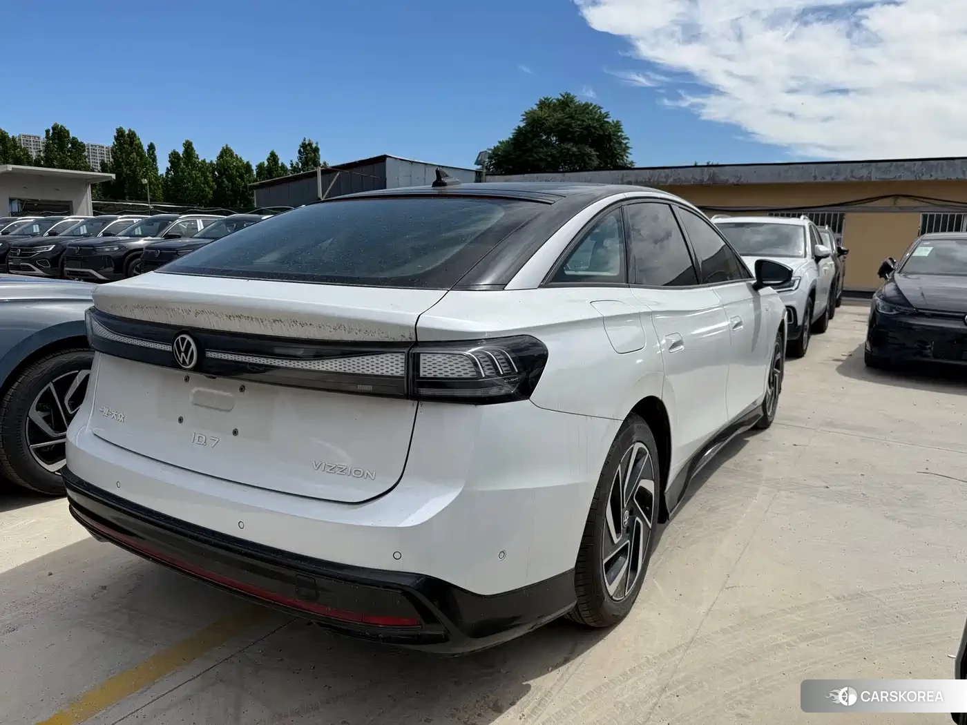 Volkswagen ID.7 VIZZION 2024 Белый из Китая, фото 6