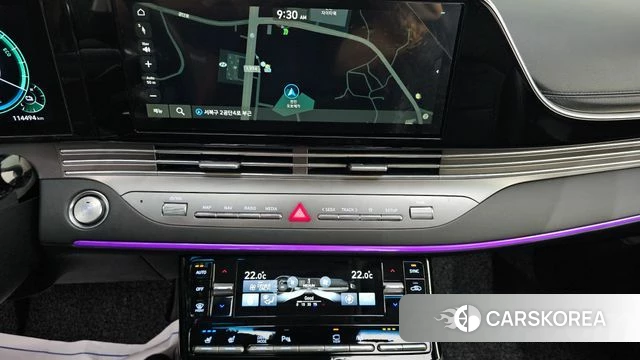 Hyundai The New Grandeur IG Hybrid 2021 Черный из Кореи, фото 6