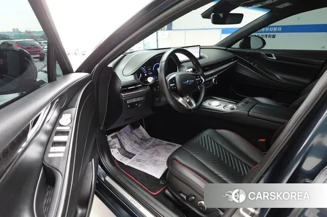 Genesis G80 (RG3) 2021 Темно-зеленый из Кореи, фото 6