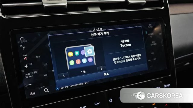 Hyundai Tucson Hybrid (NX4) 2021 Серый из Кореи, фото 6