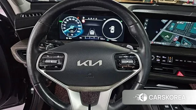 Kia K8 Hybrid 2021 Черный из Кореи, фото 6